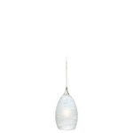 Vaxcel Milano 4-1/2' Mini Pendant Cocoon Glass PD57111SN. Fixed Price $89.99.