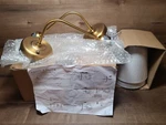 Passica Decor Hardwired Wall Sconces Set Of 2 Pack Antique Brass Vintage Indu.... Fixed Price $39.99.