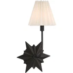 Savoy House Lighting 9-4408-1-188 Crestwood Wall Sconce Black Tourmaline. Fixed Price $142.00.