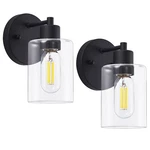 Wall Sconces For Bathroom, Modern Vanity Light Fixtures, Black Mount Lig.... Fixed Price $76.09.