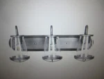 Designers Fountain Darby 24 In. 3-LIGHT Weathered Iron Industrial Wall Sconce. Fixed Price $44.95.
