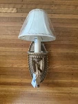 Vintage Murray Feiss Empire Style Wall Candle Sconce With Shade New. Fixed Price $43.00.