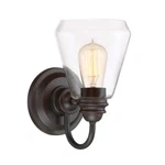 Designers Fountain Foundry Light Wall Sconce, Satin Bronze 90201-SB. Fixed Price $34.99.