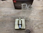 Globe Electric 91005992 Richter Light 18" Bath Bar W Ribbed Glass Shades *read. Fixed Price $26.99.