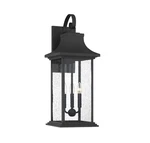 Savoy House 5-452 Hancock 28" Tall Outdoor Wall Sconce Black. Fixed Price $652.00.
