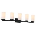 589176-BLK Desta Transitional Indoor 5-LIGHT Vanity Lights Matte Black. Fixed Price $109.23.