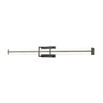 Z-lite Harrison Light 40" Vanity, Matte Black/frosted 1011-40W-MB-LED. Fixed Price $258.00.