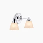 Kohler Fort Two-light Sconce K-11366-CP In Polished Chrome. Fixed Price $89.99.
