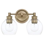 Capital Lighting Fixtures 121121AD-426 Open Box Mid-century Aged Brass. Fixed Price $105.00.