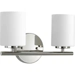 Progress Lighting P2158 Replay 13"W Bathroom Vanity - Nickel. Fixed Price $60.33.
