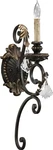 Quorum International 5357-1 Silver Rio Salado 1-LIGHT Wall Sconce. Fixed Price $118.00.