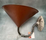 Collin Design Hand Hammered Copper Light Wall Sconce 12 1/4. Fixed Price $100.00.