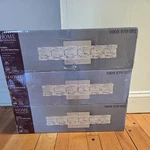 3 Home Decorators Keighley 18" Integrated Led Chrome Bathroom Light Fixture. Fixed Price $160.00.