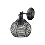 Golden Lighting 6802-1W Calypso 12" Tall Bathroom Sconce Black. Fixed Price $109.99.