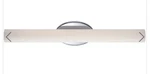 Modern Forms Loft 1LT 24" Led Bathroom VANITY/2700K, Chrome WS-3624-27-CH. Fixed Price $109.19.