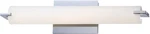 George Kovacs P5044-077-L, Tube Glass Wall Vanity Lighting, 1 Led, Chrome. Fixed Price $220.40.