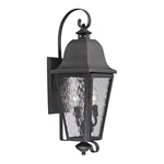 Elk Lighting Forged Brookridge 47102/3 3-LIGHT Outdoor Wall Sconce. Fixed Price $450.00.