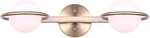 Gold Canarm, IVL1025A02GD9, Vanity, Finish, Light, G9 Bulb, 40W, 21.5". Fixed Price $75.00.