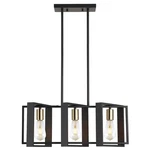 23.6" Island LIGHTING,3 Lights Dining Room Chandelier, Linear Kitchen .... Fixed Price $108.39.