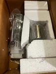 George Kovacs P5041-084 Saber 1-LIGHT 4-3/4" Bathroom Sconce W/etched Opal Shade. Fixed Price $49.95.