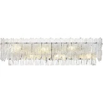 Elegant Lighting 1780W27C Emilia 6 Inch Chrome Wall Sconce. Fixed Price $396.00.