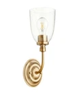 Quorum International 5522-1-280 Rossington Wall Sconce Aged Brass. Fixed Price $39.99.