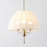 Safavieh Lighting Silvie Cream & Gold 3 Pendant PND4220A. Fixed Price $92.36.