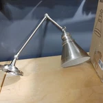 New Box Vaxcel W0333 Alexander 1L Satin Nickel Wall Swing Arm Lamp. Fixed Price $44.44.