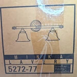 Minka Lavery 5272-77 Fixtures Indoor Lighting Clear Glass New X2 Complete Sets. Fixed Price $139.95.