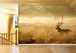 3D Grass Elk ZHUA10371 Wallpaper Murals Removable Self-adhesive Amy. Fixed Price $14.26.