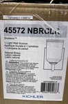 Kichler Shailene 1LIGHT Natural Brass Indoor Wall Sconce Clear Glass 45572NBRCLR. Fixed Price $44.99.