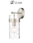 Z-lite 14" Tall Wall Sconce Nickel 3035-1SS. Fixed Price $99.99.