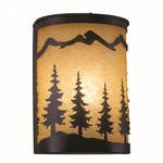 Yosemite 1-LIGHT Wall Sconce Rustic And Flush Style 11 Tall 8 Inches. Fixed Price $162.99.