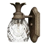 Hinkley Lighting Plantation Bath Sconce, Pearl Bronze - 5310PZ. Fixed Price $143.65.
