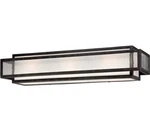 Minka Lavery Camden Square, 3-LIGHT Bath Wall, 300 Total Watts, Aged Charcoal. Fixed Price $195.64.
