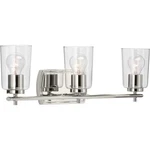 Progress Lighting P300156 Nickel Adley 3-LIGHT 23"W Bathroom Vanity. Fixed Price $143.99.