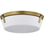 Nuvo Lighting 60/7750 Rowen Flush Mount Natural Brass. Fixed Price $216.99.