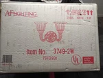 Vintage American Lighting Wall Sconce Fixture #3746-2W. Fixed Price $59.99.