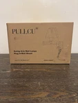 Pullcu Swing Arm Wall Lamp Mount Plug-in Indoor Adjustable 12.6" X 18". Fixed Price $25.00.