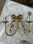 Pottery Barn Teen Loveshackfancy Bow Candelabra Sconce New Open Box. Fixed Price $129.95.