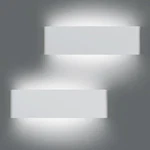 Kicaao 15.7IN White Modern Wall Sconce 2-PACK,16W Indoor Vanity Light Up And .... Fixed Price $47.89.