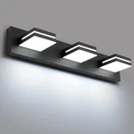 Sinerise Led Modern Bathroom Vanity Fixtures (3-LIGHT, 24-INCH), Matte Bla. Fixed Price $81.23.