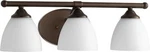 Quorum International 5150-3 Bronze Brooks 3-LIGHT 21"W Vanity. Fixed Price $148.00.