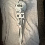 Luminaire LTS120-WHITE 38 Swing Arm Clamp On Fluorescent Magnifying Task Light. Fixed Price $150.00.