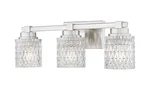 Z-lite 6101-3V Jacqueline Light 23"W Vanity Nickel. Fixed Price $194.00.