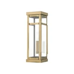 Livex Lighting 20703-01 Hopewell Outdoor Wall Lantern, Antique Brass. Fixed Price $312.34.