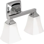 Moen YB5162CH Voss 2-LIGHT Dual-mount Bathroom Vanity Fixture , Chrome. Fixed Price $49.00.