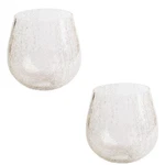 2 Pack Globe Crackle Glass Shade Clear For Light Fixture Pendant Wall. Fixed Price $33.99.