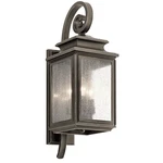 Kichler 49502 Bronze Wiscombe Park 3-LIGHT 21.75" Outdoor Wall. Fixed Price $489.99.