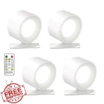 Soudfk 4PC Rechargeable Wall Sconce Rotatable Battery Light. Fixed Price $219.99.